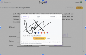 signature prompts